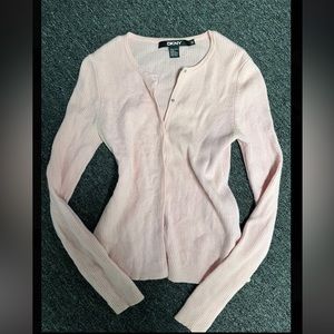 DKNY vintage button up sweater